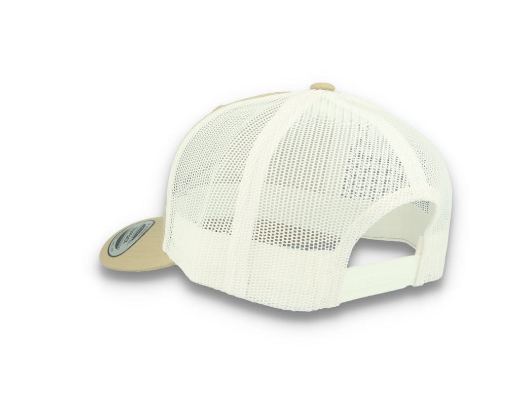 Flexfit 6606T Retro Trucker Khaki/White - LOKK