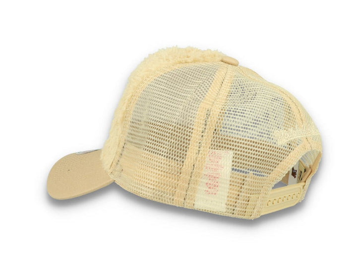 Trucker Cap NBA Sherpa Trucker Philadelphia 76ers Off White - LOKK