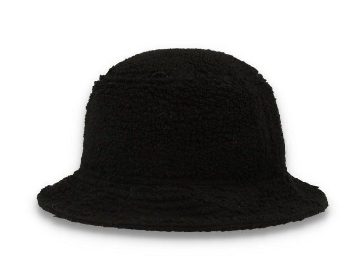 Bucket Hat Womens Borg Black - LOKK