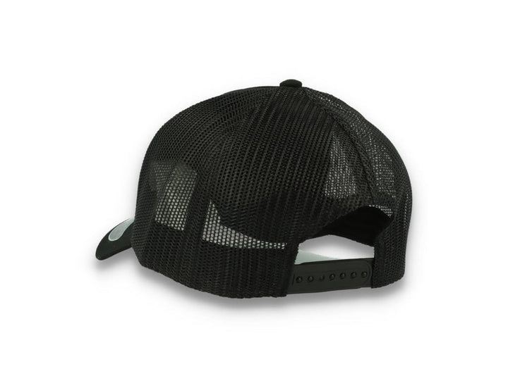 Trucker Cap Black/Black Atlantis Rapper Cotton - LOKK