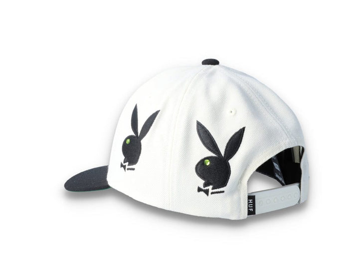 Cap HUF Playboy Rhinestone White - LOKK