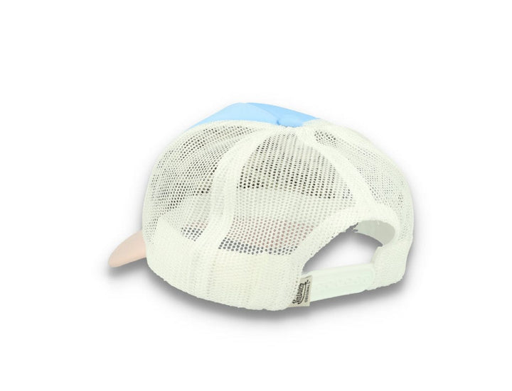 Von Dutch Trucker Cap Tampa Foam Blue/Pink - LOKK