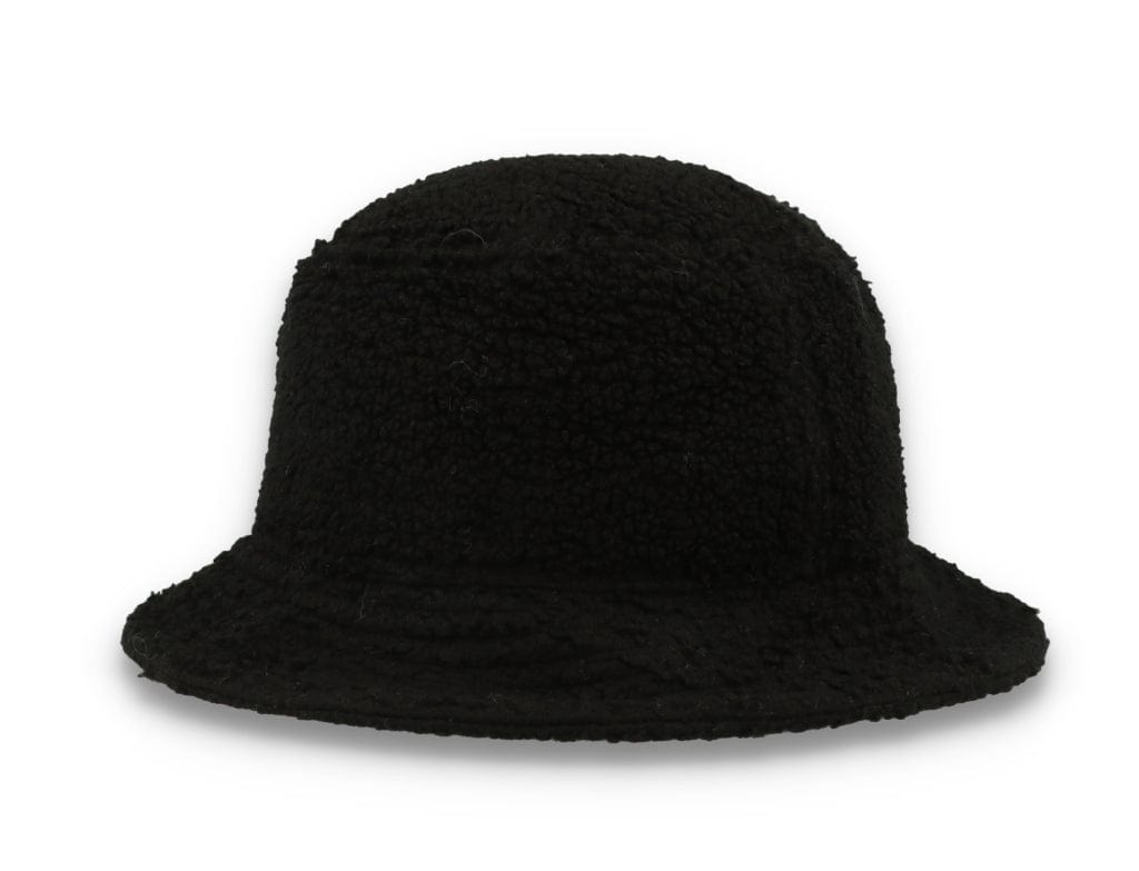 Bucket Hat Womens Borg Black - LOKK