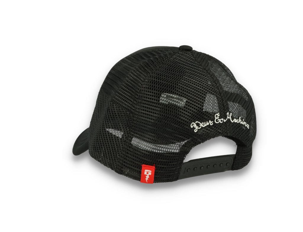Trucker Cap Black Deus Canggu Address - LOKK