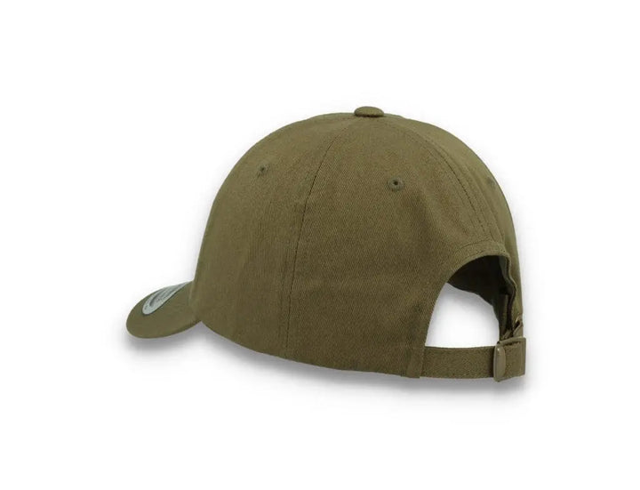 Buck Green Dad Cap Low Profile Cotton Twill - Yupoong 6245CM Buck - LOKK