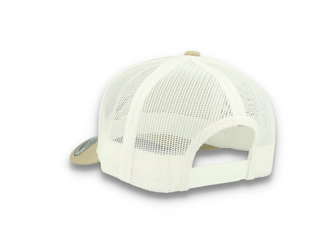 Flexfit 6606T Retro Trucker Khaki/White - LOKK