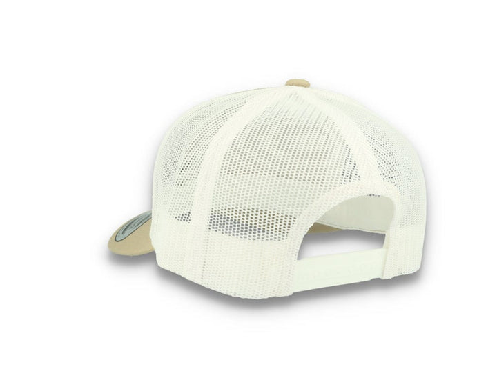 Flexfit 6606T Retro Trucker Khaki/White - LOKK