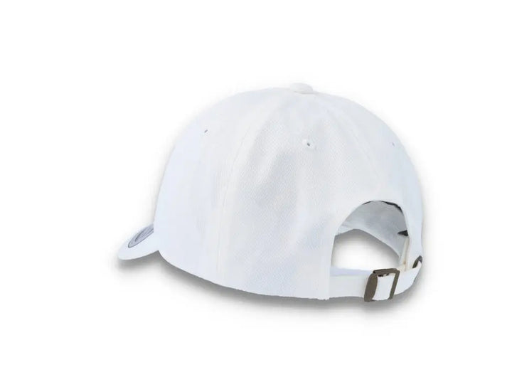 White Dad Cap Low Profile Cotton Twill - Yupoong 6245CM - LOKK