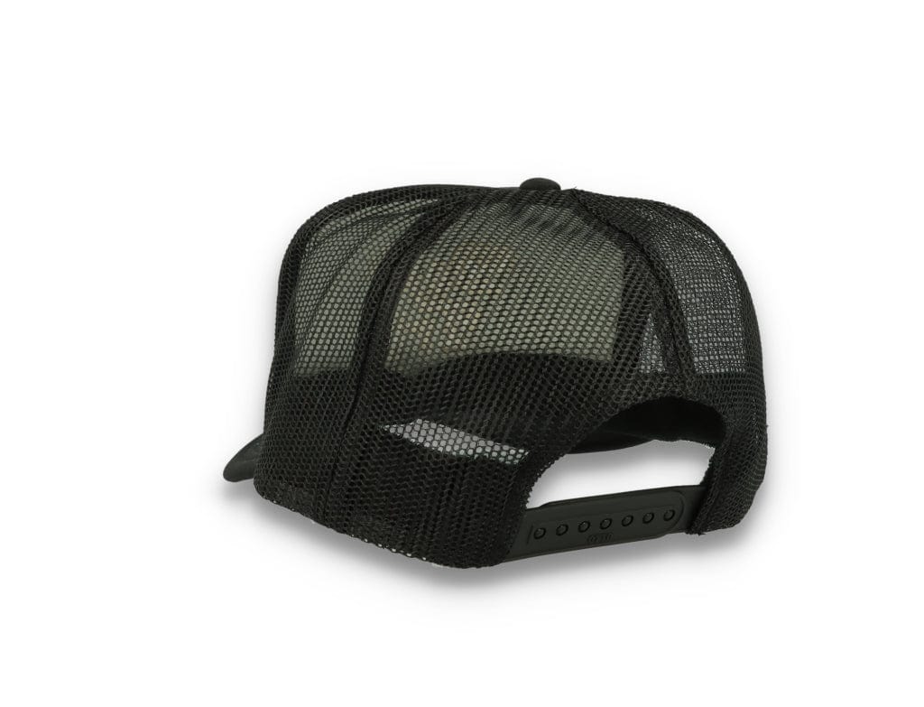 Trucker Cap Free & Easy Don't Trip Black/Black - LOKK