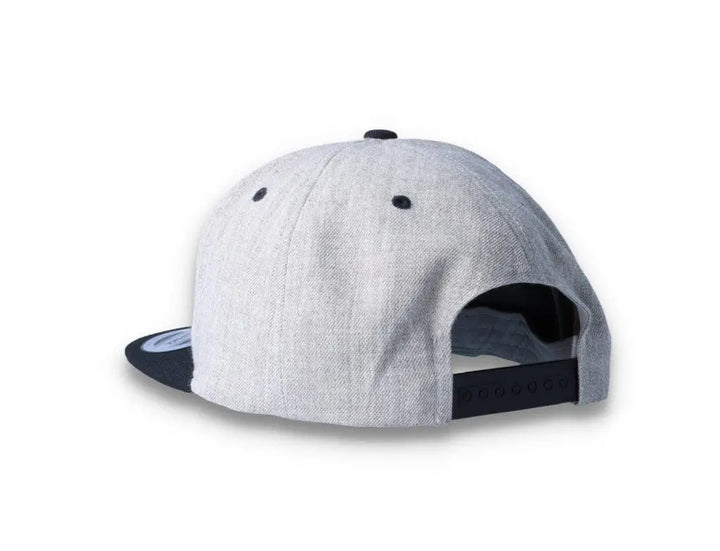 Yupoong Classic Snapback 6089MT Heather Grey/Black - LOKK