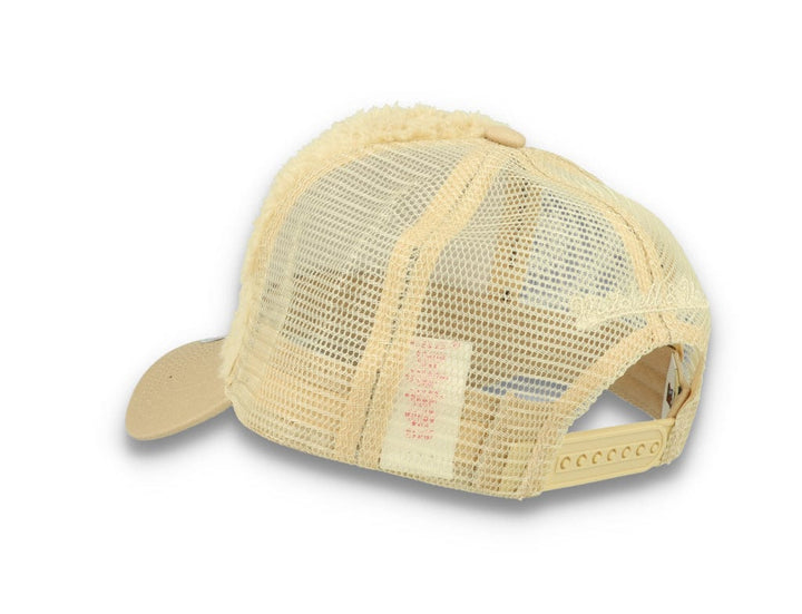 Trucker Cap NBA Sherpa Trucker Philadelphia 76ers Off White - LOKK