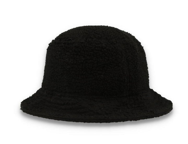 Bucket Hat Womens Borg Black - LOKK