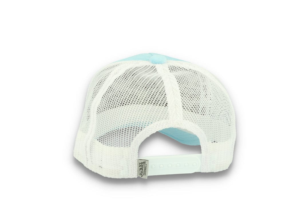 Von Dutch Trucker Cap Miami Velvet Light Blue/White - LOKK