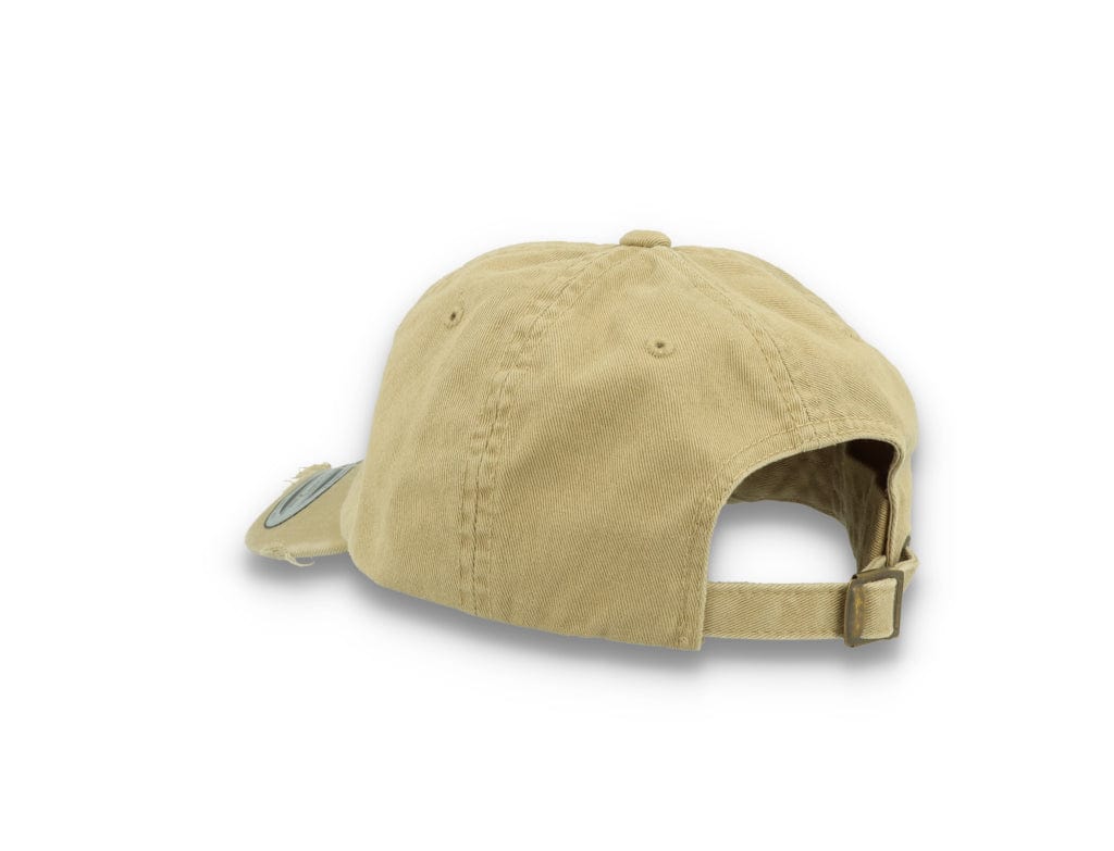 Low Profile Destroyed Cap Khaki 6245DC - LOKK