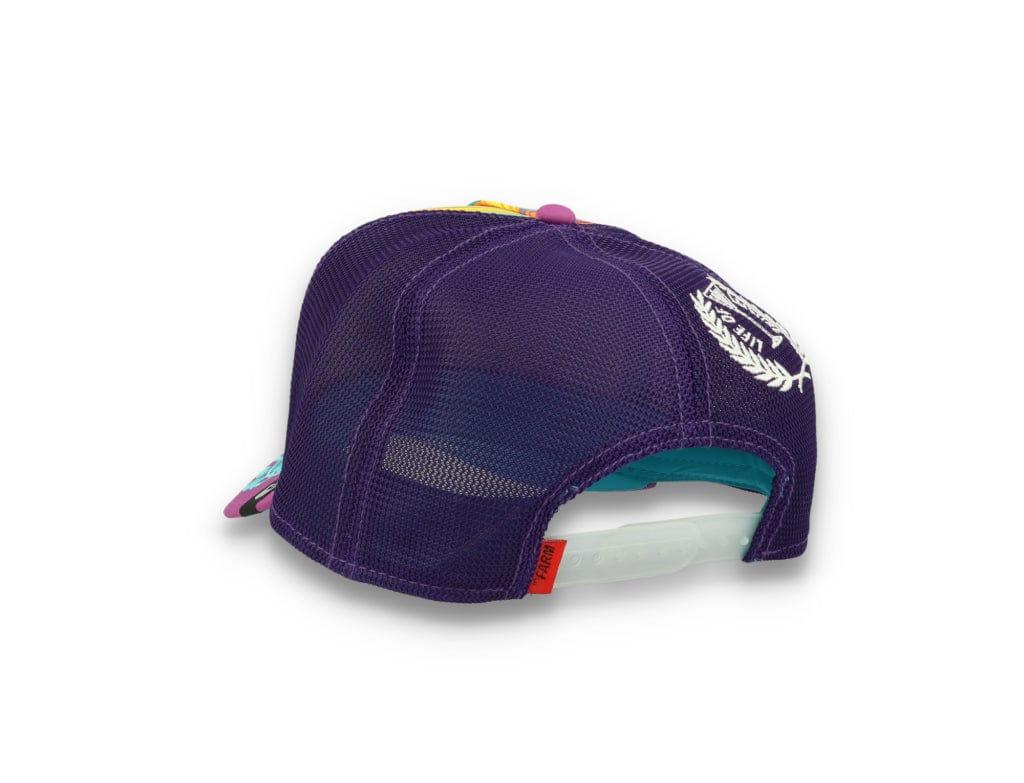Goorin Trucker Cap  Even Betta Purple - LOKK