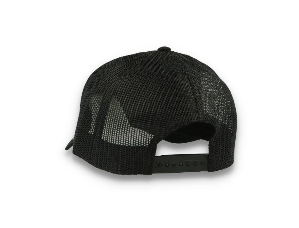 Trucker Cap Black/Black Atlantis Rapper Cotton - LOKK
