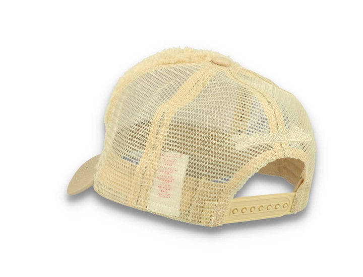Trucker Cap NBA Sherpa Trucker Philadelphia 76ers Off White - LOKK