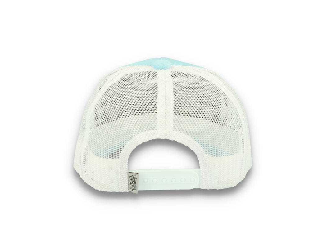Von Dutch Trucker Cap Miami Velvet Light Blue/White - LOKK