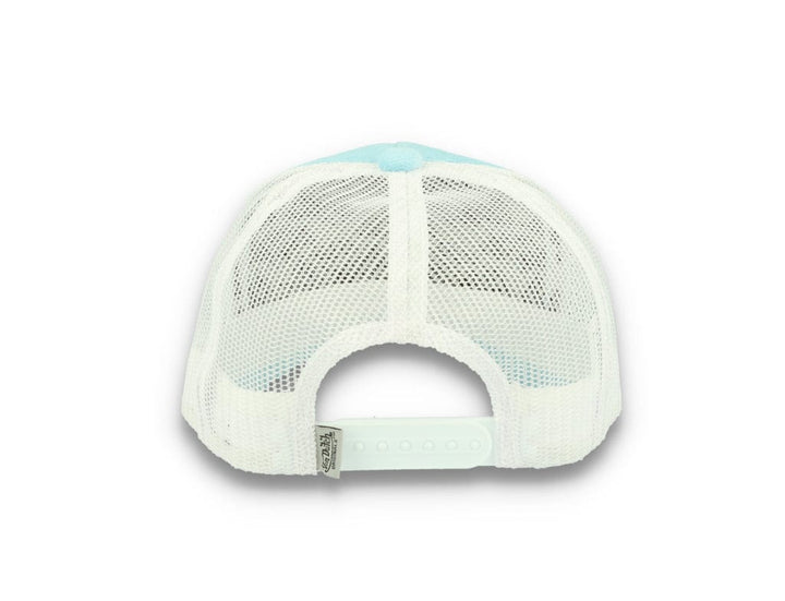 Von Dutch Trucker Cap Miami Velvet Light Blue/White - LOKK