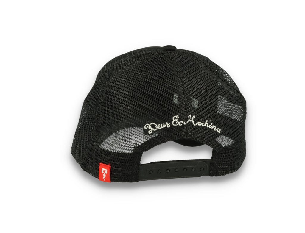 Trucker Cap Black Deus Canggu Address - LOKK