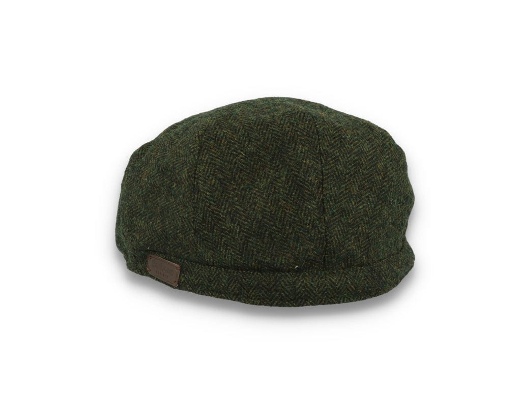 Barbour Barlow Flat Cap Grey Herringbone - LOKK