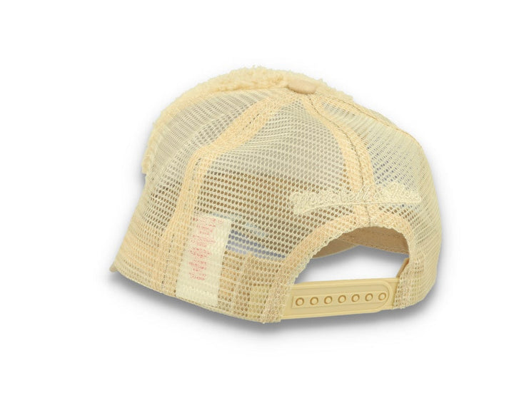Trucker Cap NBA Sherpa Trucker Philadelphia 76ers Off White - LOKK