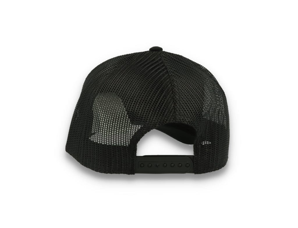 Trucker Cap Black/Black Atlantis Rapper Cotton - LOKK