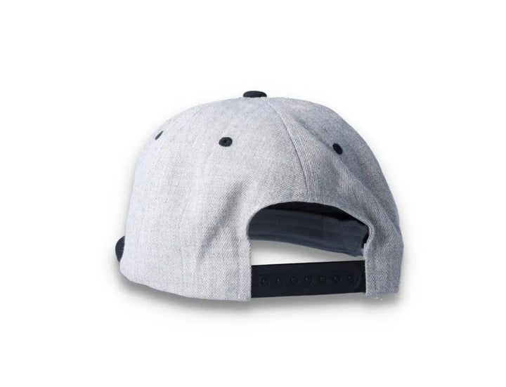 Yupoong Classic Snapback 6089MT Heather Grey/Black - LOKK