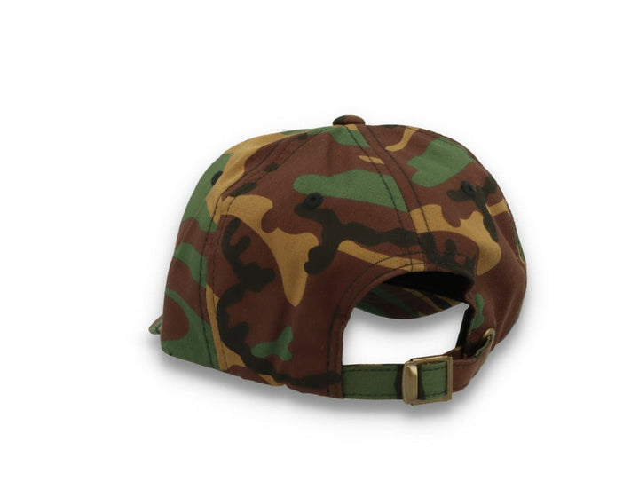 Low Profile Camo Cotton Cap 6245CM Woodland Camo - LOKK