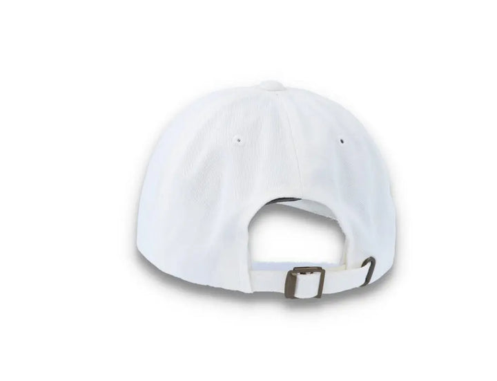 White Dad Cap Low Profile Cotton Twill - Yupoong 6245CM - LOKK