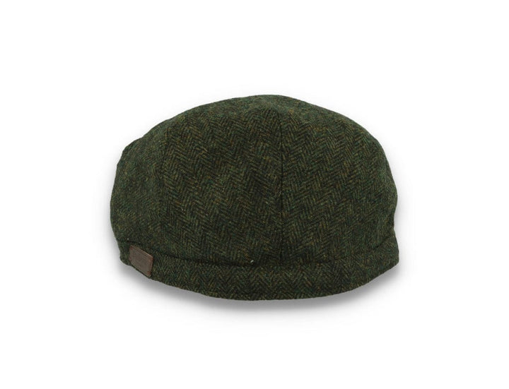 Barbour Barlow Flat Cap Grey Herringbone - LOKK