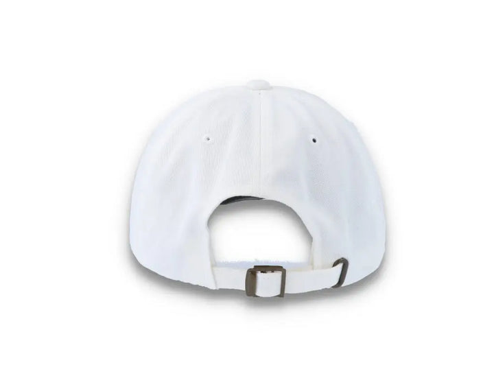 White Dad Cap Low Profile Cotton Twill - Yupoong 6245CM - LOKK