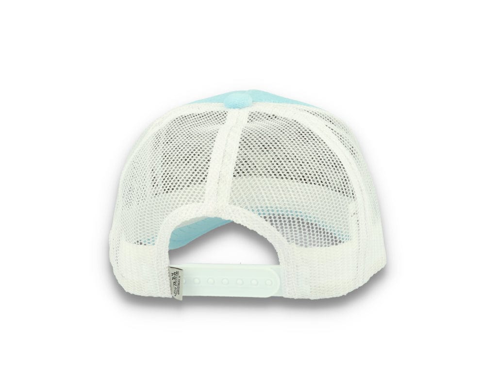 Von Dutch Trucker Cap Miami Velvet Light Blue/White - LOKK