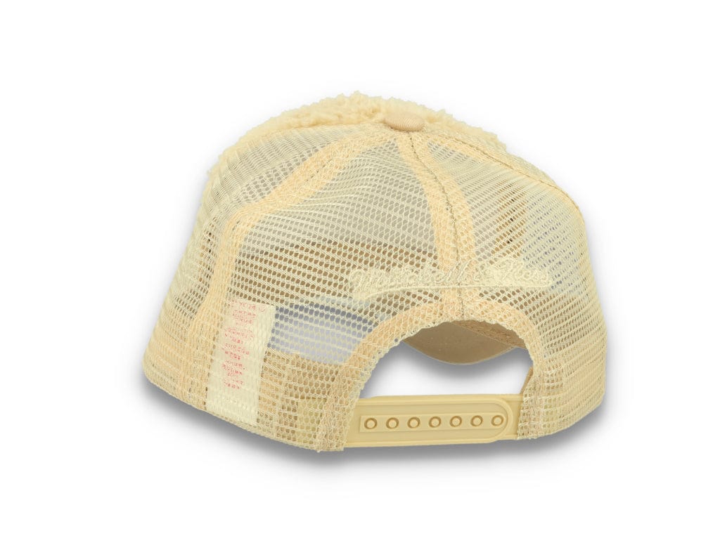 Trucker Cap NBA Sherpa Trucker Philadelphia 76ers Off White - LOKK