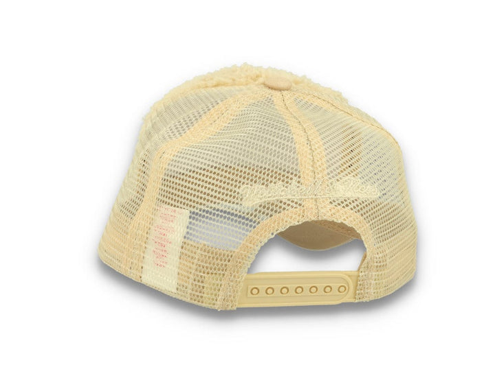 Trucker Cap NBA Sherpa Trucker Philadelphia 76ers Off White - LOKK