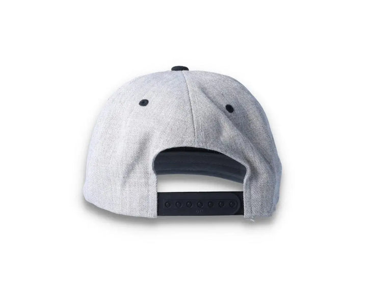 Yupoong Classic Snapback 6089MT Heather Grey/Black - LOKK