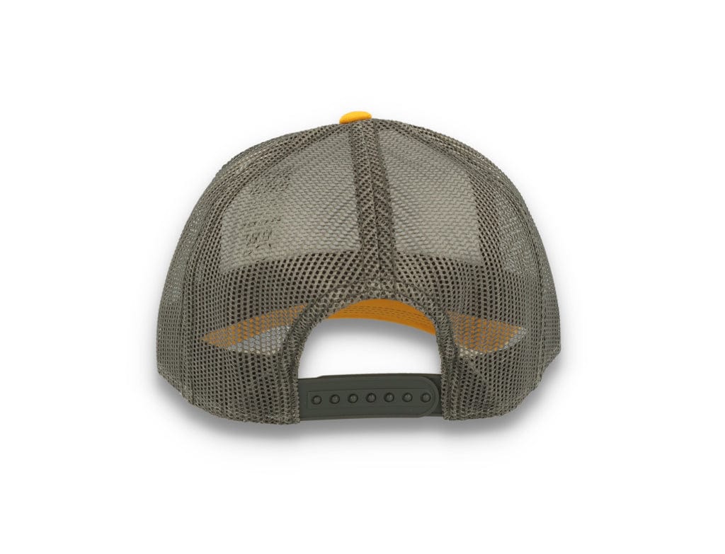 Trucker Cap White/Yellow/Dark Grey Atlantis Rapper Canvas - LOKK