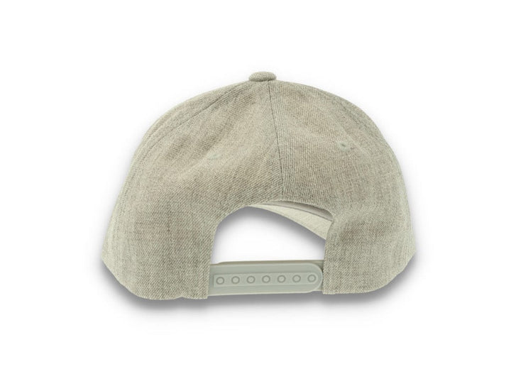 Snapback Baseball Cap Heather Grey 6363SP - LOKK