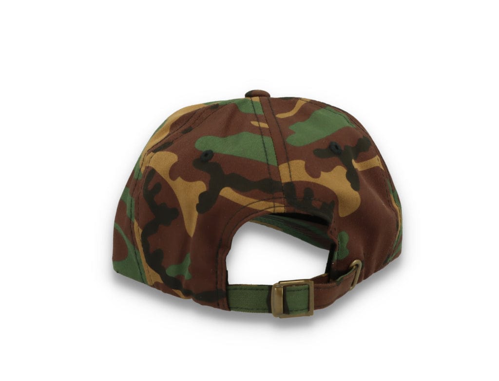 Low Profile Camo Cotton Cap 6245CM Woodland Camo - LOKK