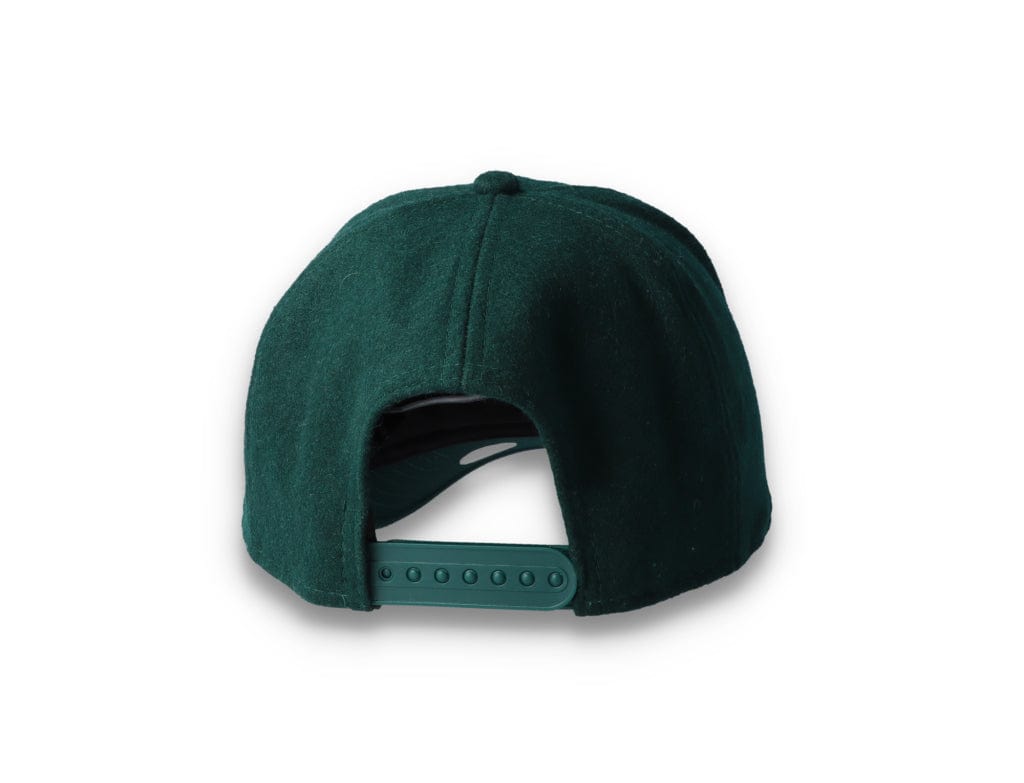 9FORTY A-Frame Melton Wool Oakland Athletics Dark Green - LOKK