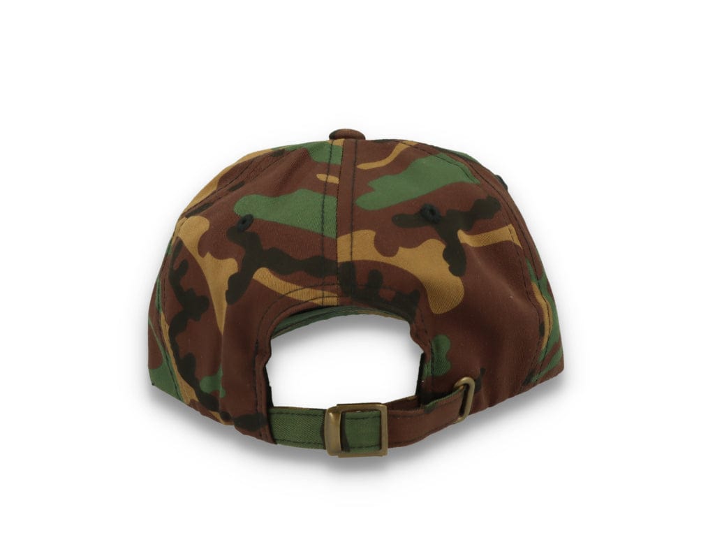 Low Profile Camo Cotton Cap 6245CM Woodland Camo - LOKK