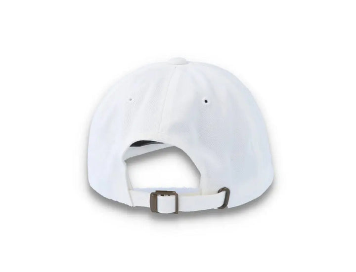 White Dad Cap Low Profile Cotton Twill - Yupoong 6245CM - LOKK