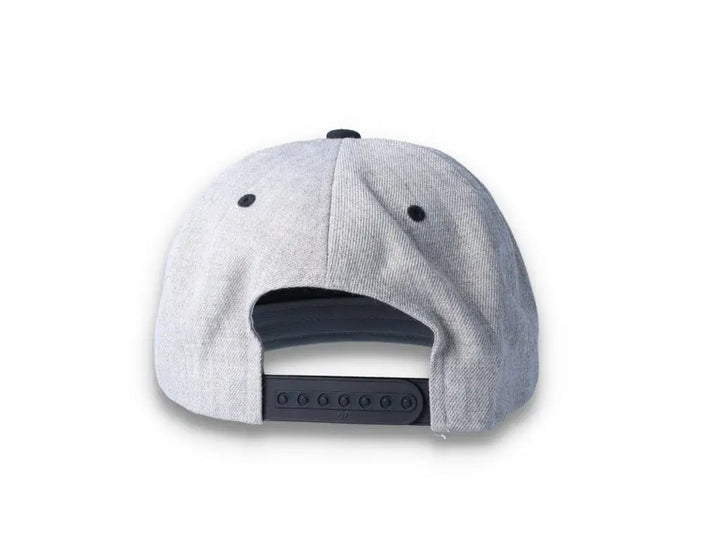 Yupoong Classic Snapback 6089MT Heather Grey/Black - LOKK