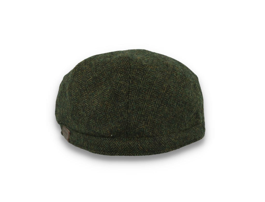 Barbour Barlow Flat Cap Grey Herringbone - LOKK