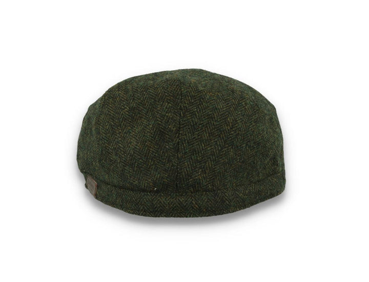 Barbour Barlow Flat Cap Grey Herringbone - LOKK