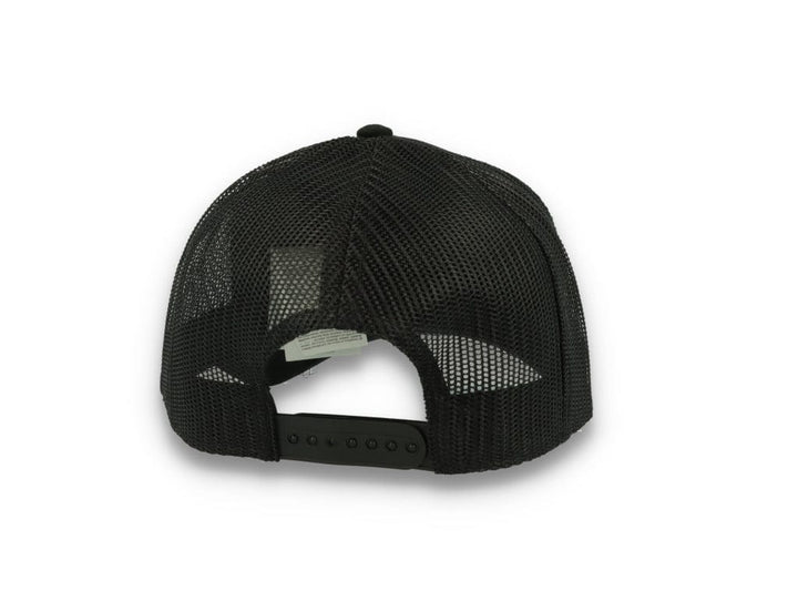 Trucker Cap Black/Black Atlantis Rapper Cotton - LOKK
