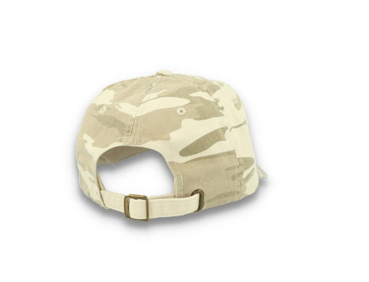 Low Profile Camo Washed Cap 6245CW Desert Camo - LOKK
