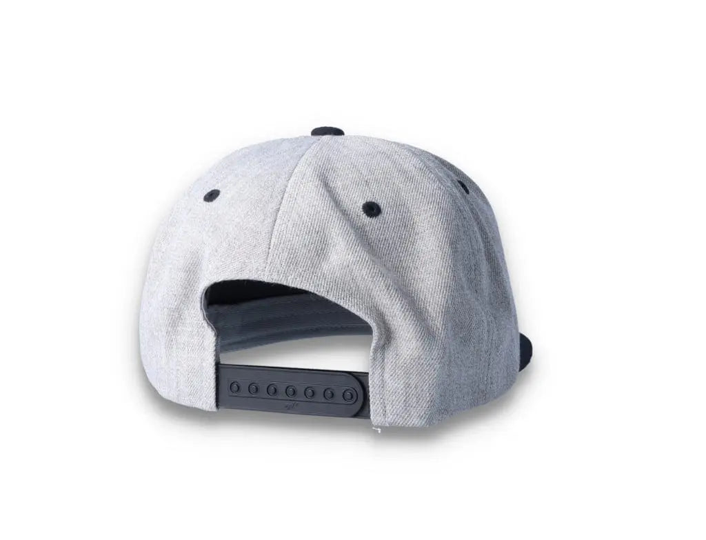 Yupoong Classic Snapback 6089MT Heather Grey/Black - LOKK