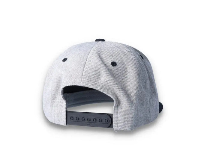 Yupoong Classic Snapback 6089MT Heather Grey/Black - LOKK