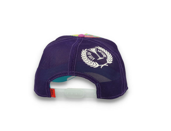 Goorin Trucker Cap  Even Betta Purple - LOKK